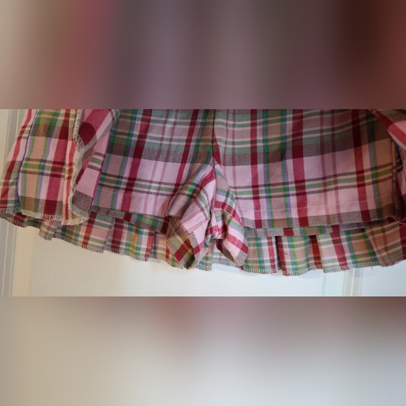 Miss atitude y2k girls pleated skirt size 10 barbiecore gypsy collegiate preppy - Picture 4 of 5